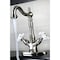 Kingston Brass KS1438PX 2-Handle Bthrm Faucet W/Brass Pop-Up & Cover Plate Nickel KS1438PX - alternate 2